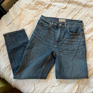 Everlane The High Rise Straight Jean - Ankle